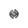 Metallic Unown (H)